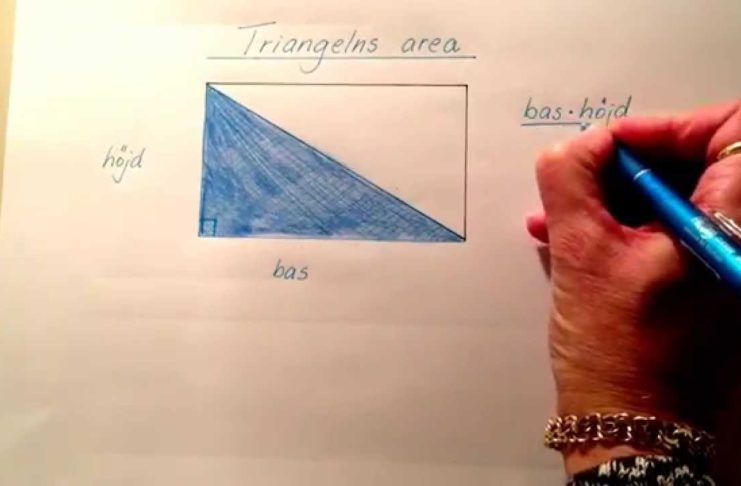 Area triangel