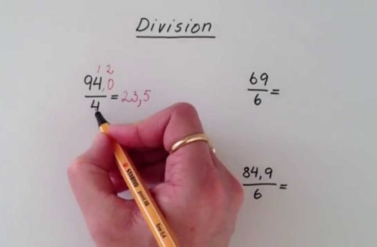 Division – decimaler i kvoten
