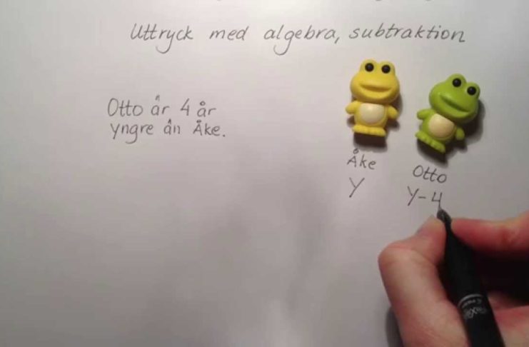 Algebra – subtraktion