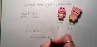 Algebra – addition