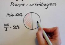 Procent – cirkeldiagram