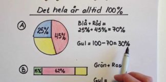 Procent – hela är 100%